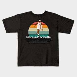 Marcus Morris Sr. Vintage V1 Kids T-Shirt